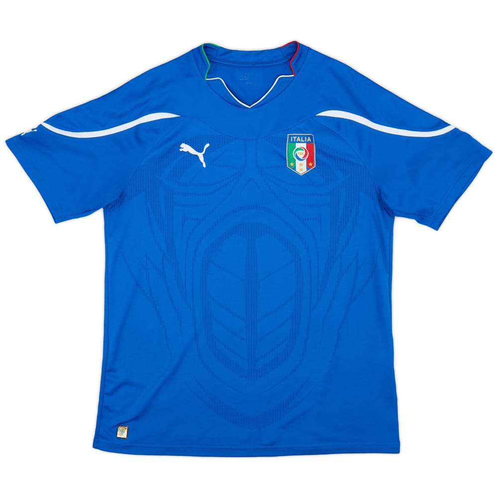 2010-12 Italy Home Shirt - 9/10 - (M)