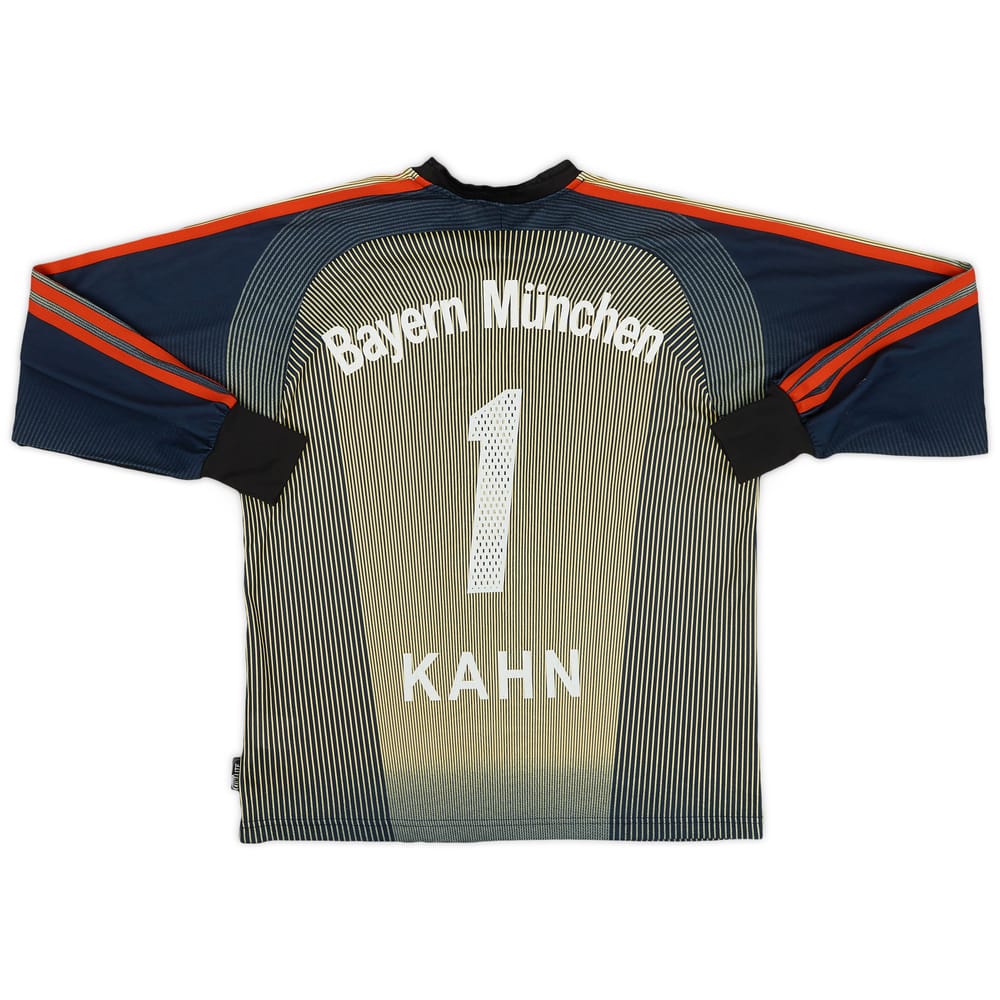 2003-04 Bayern Munich GK Shirt Kahn #1 - 7/10 - (XL.Boys)