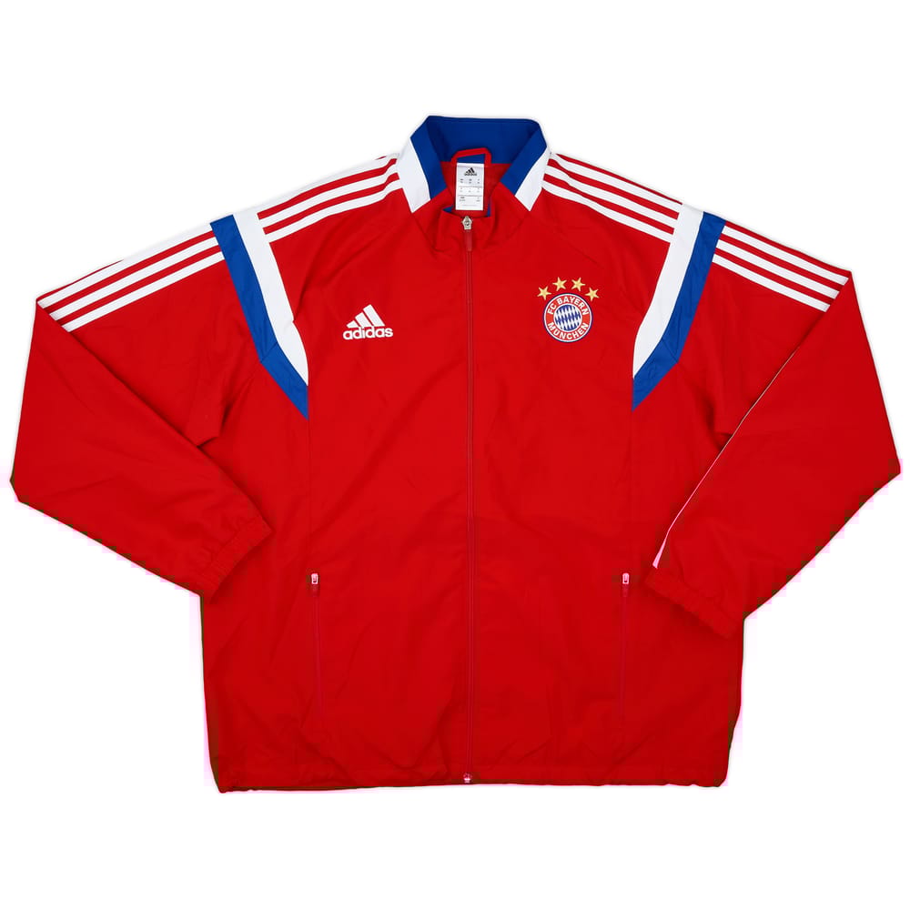 2014-15 Bayern Munich adidas Track Jacket - 8/10 - (XL)