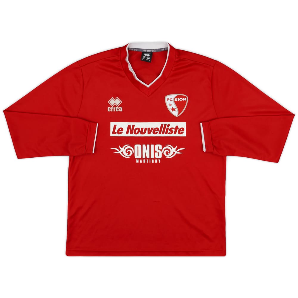2003-04 FC Sion Errea Training L/S Shirt - 7/10 - (S)