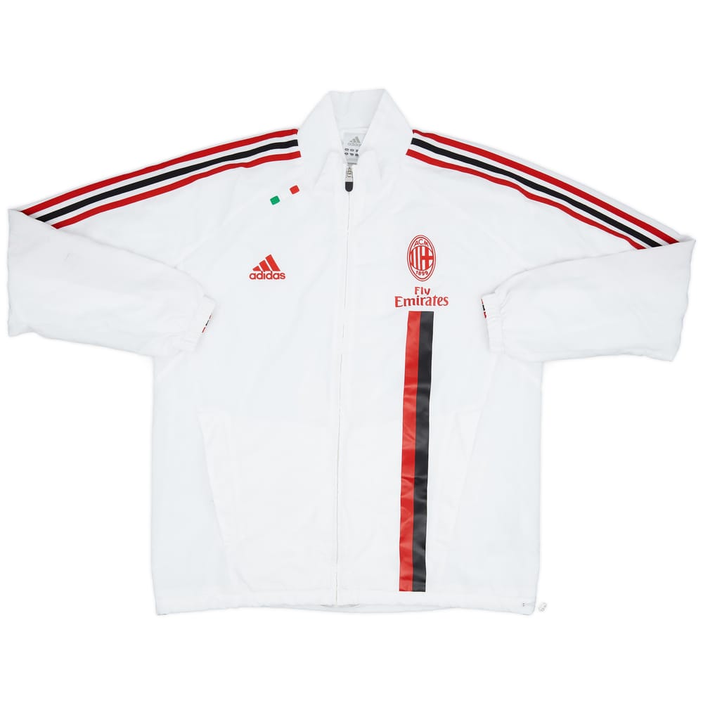 2011-12 AC Milan adidas Track Jacket - 7/10 - (XL)