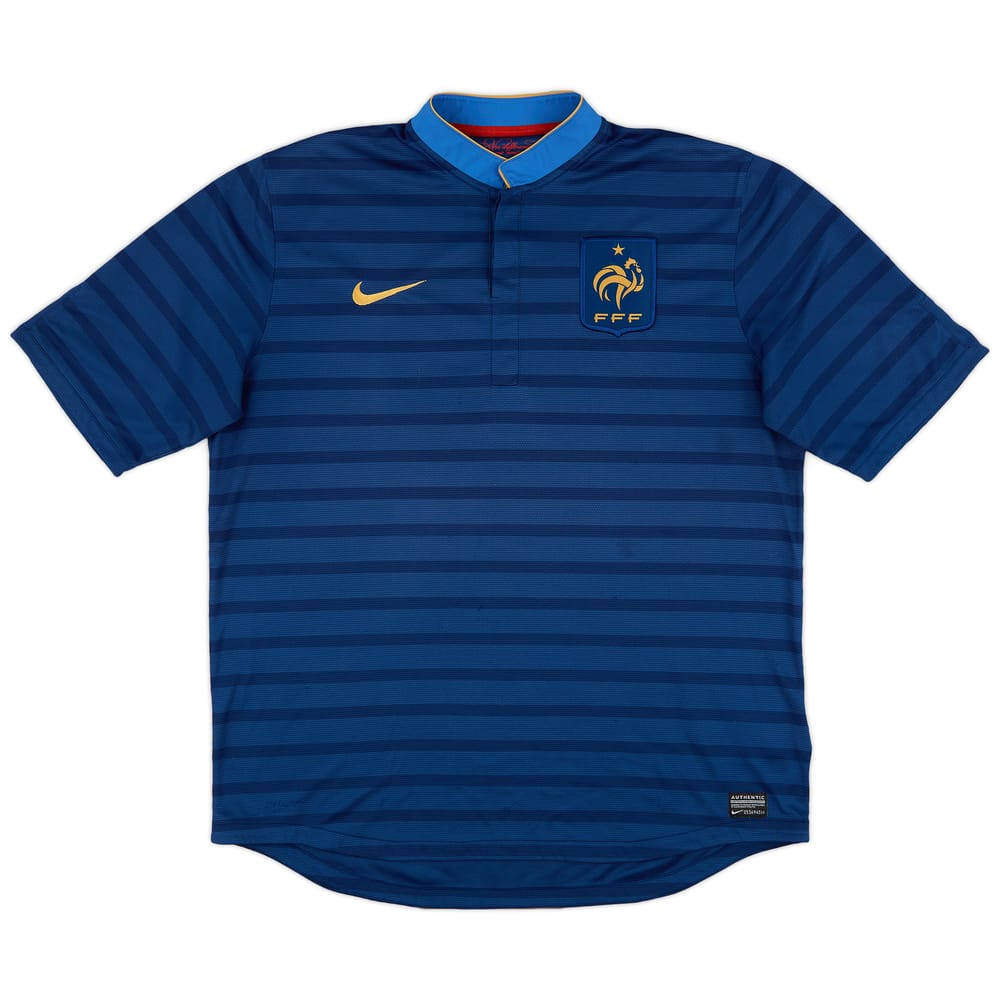 2012-13 France Home Shirt - 8/10 - (XL)