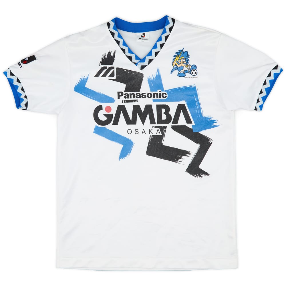 1993-95 Gamba Osaka Mizuno Training Shirt - 7/10 - (M)