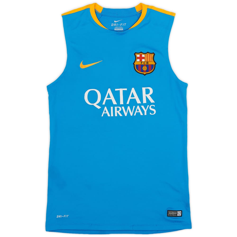 2015-16 Barcelona Nike Training Vest - 6/10 - (S)