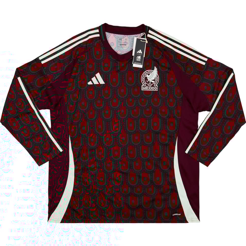 2024-25 Mexico Home L/S Shirt (XXL)