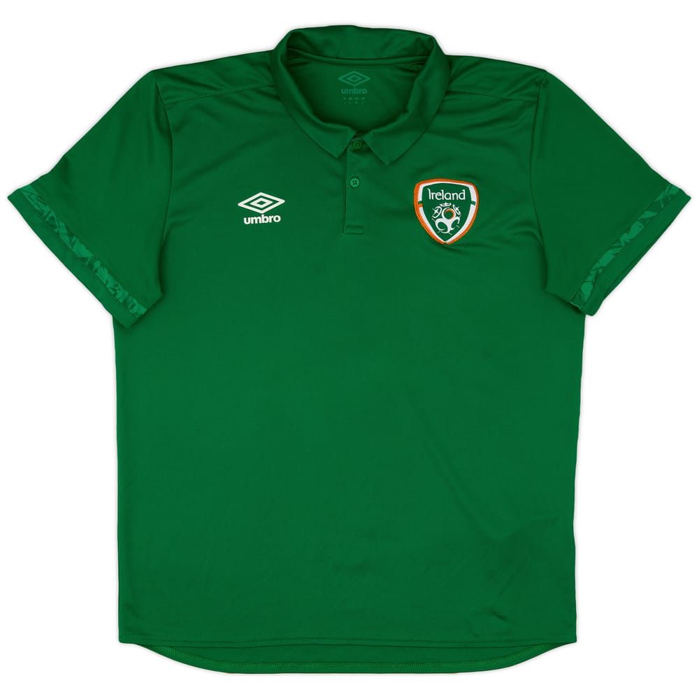 2020-21 Ireland Umbro Polo Shirt - 9/10 - (L)