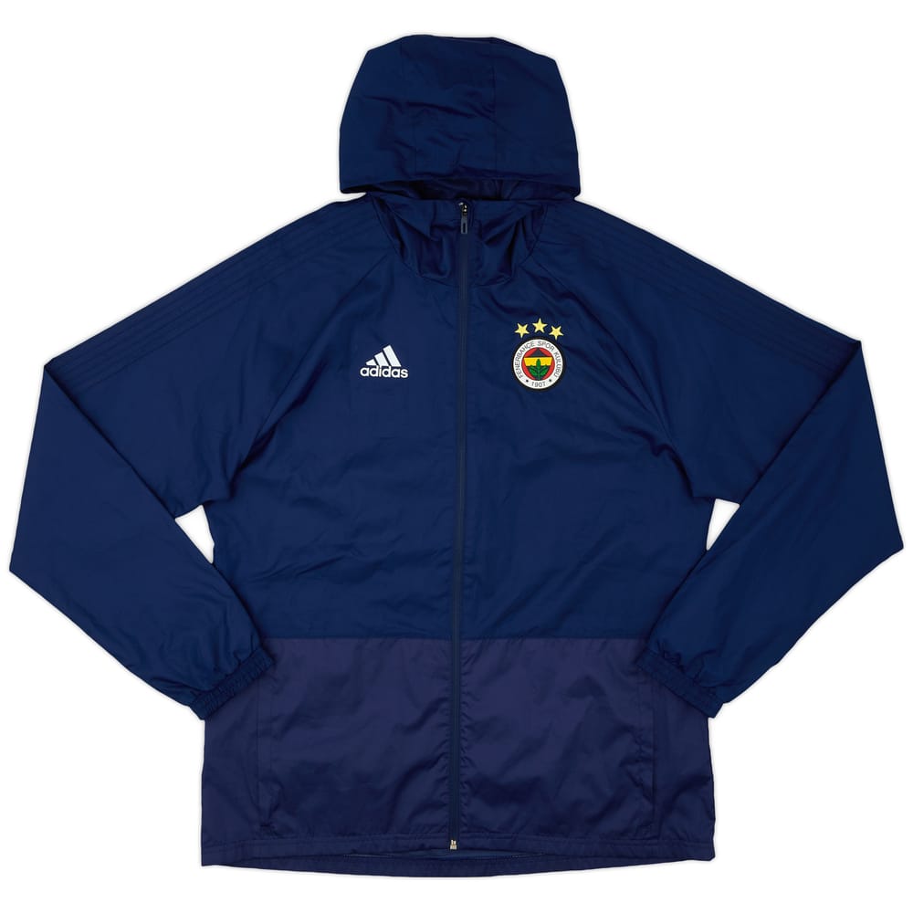 2016-17 Fenerbahce adidas Hooded Rain Jacket - 8/10 - (L)