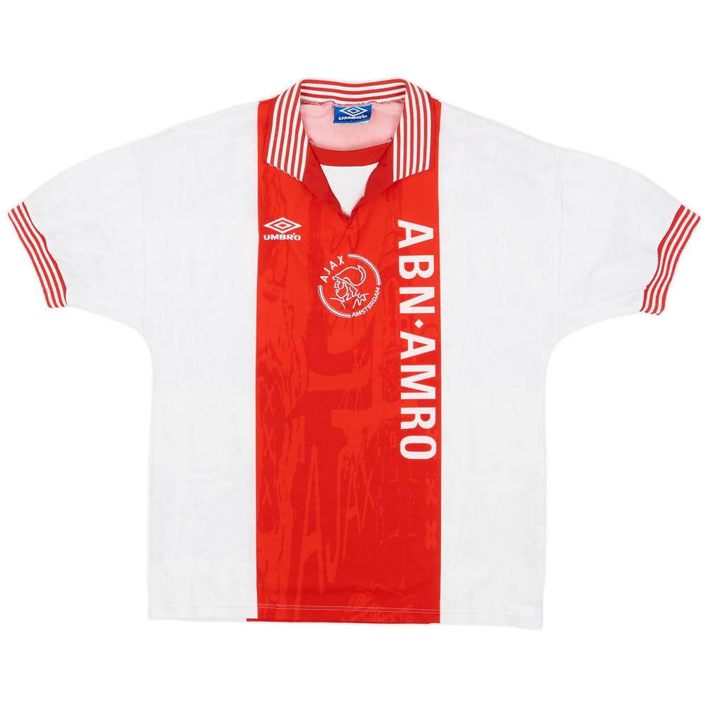 1996-97 Ajax Home Shirt Litmanen #10 - 8/10 - (L)