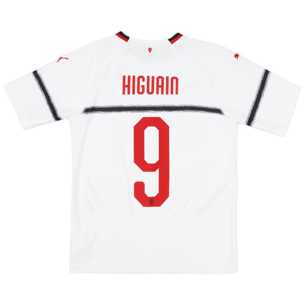 2018-19 AC Milan Away Shirt Higuain #9 - 6/10 - (S)