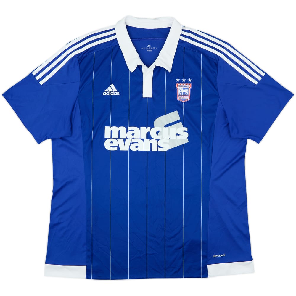 2015-16 Ipswich Home Shirt - 8/10 - (XXL)
