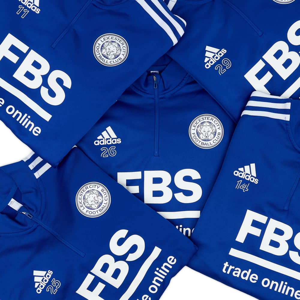 2022-23 Leicester Player Issue 1/4 Zip Training Top - 7/10