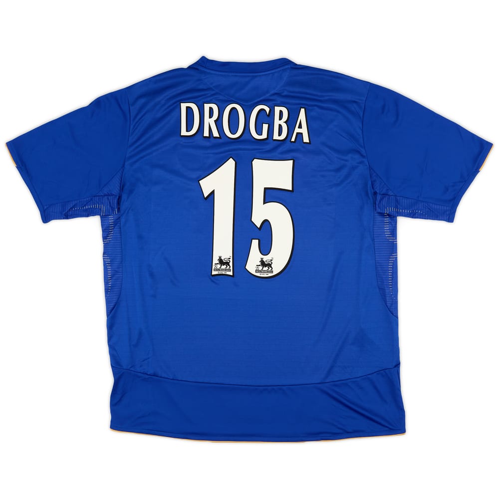 2005-06 Chelsea Centenary Home Shirt Drogba #15 (XXL)