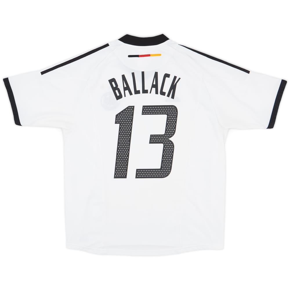 2002-04 Germany Home Shirt Ballack #13 - 6/10 - (L)