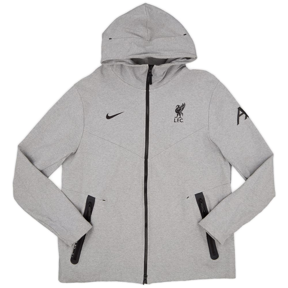 2020-21 Liverpool Nike Hooded Track Jacket - 10/10 - (XL)