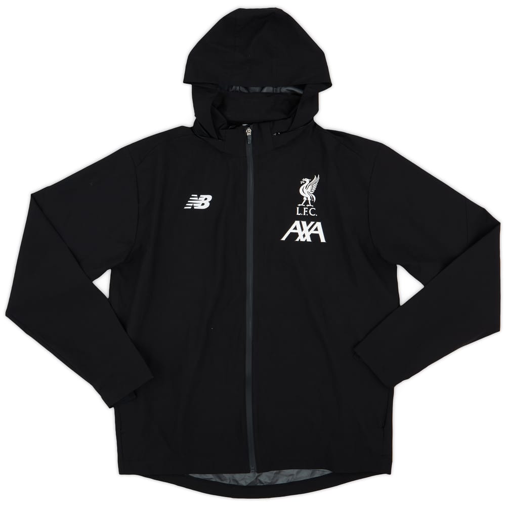 2019-20 Liverpool New Balance Hooded Rain Jacket - 9/10 - (XL)