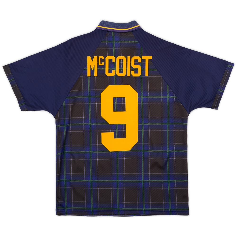 1994-96 Scotland Home Shirt McCoist #9 - 8/10 - (M)