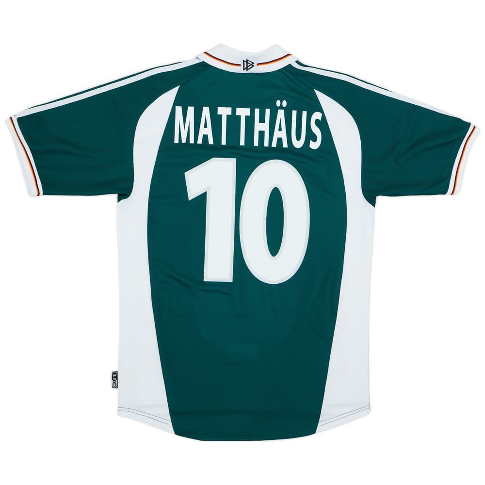 2000-02 Germany Away Shirt Matthaus #10 - 7/10 - (S)