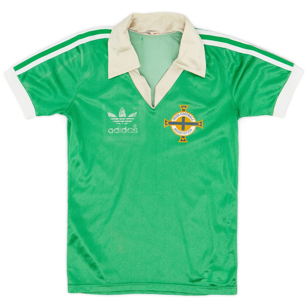 1977-79 Northern Ireland Home Shirt - 7/10 - (L.Boys)