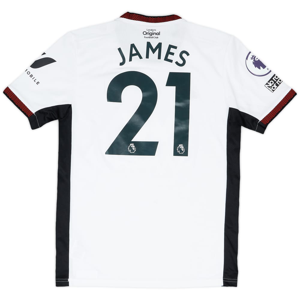 2022-23 Fulham Match Issue Home Shirt James #21