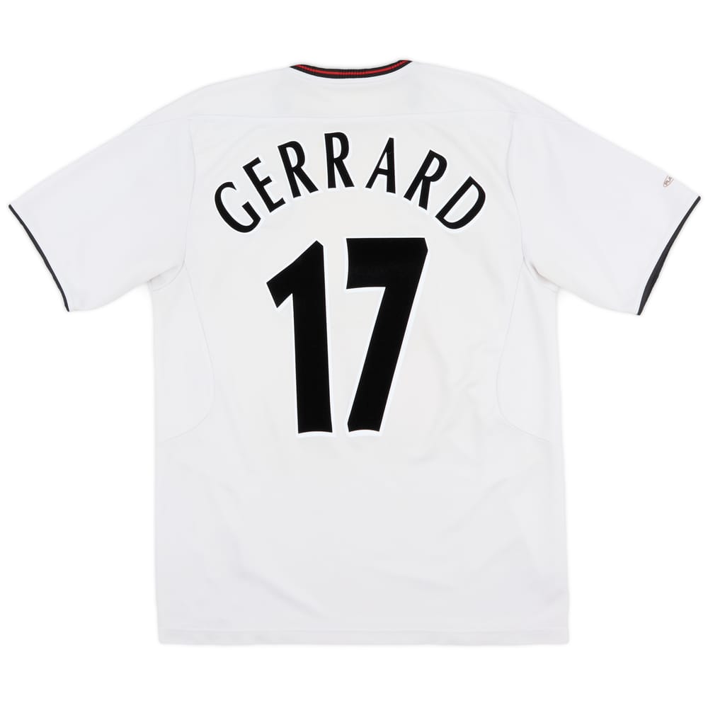 2003-04 Liverpool Away Shirt Gerrard #17 - 6/10 - (L)