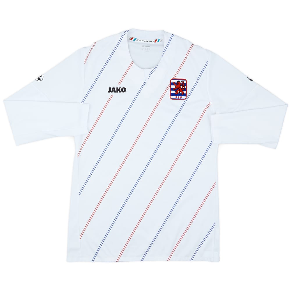 2012 Luxembourg Away L/S Shirt - 9/10 - (S)