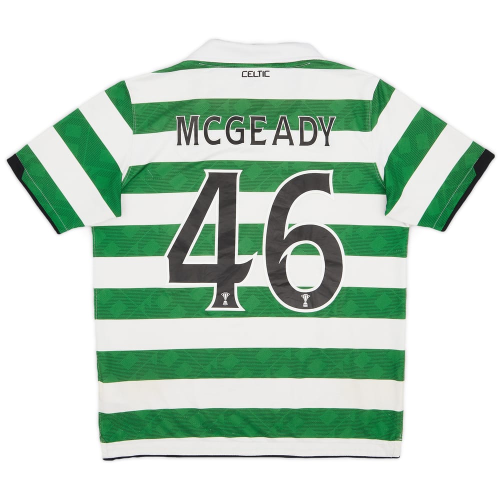2010-12 Celtic Home Shirt Mcgeady #46 - 5/10 - (XL.Boys)