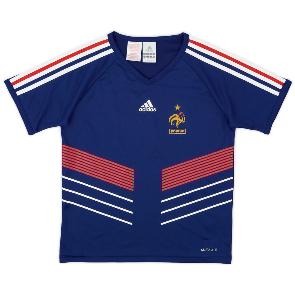 2009-10 France Basic Home Shirt - 8/10 - (M.Boys)