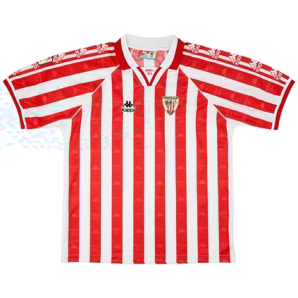 1995-97 Athletic Bilbao Home Shirt - 8/10 - (XL)