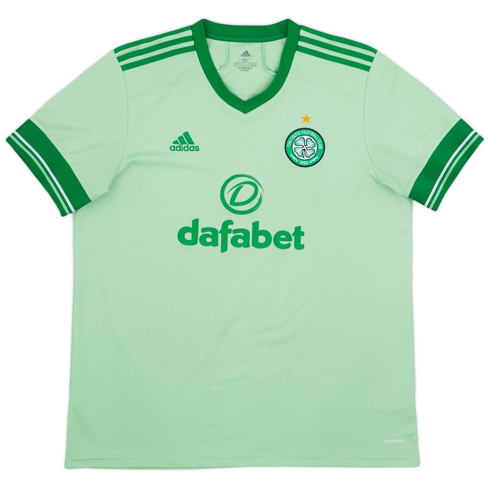 2020-21 Celtic Away Shirt - 6/10 - (XL)