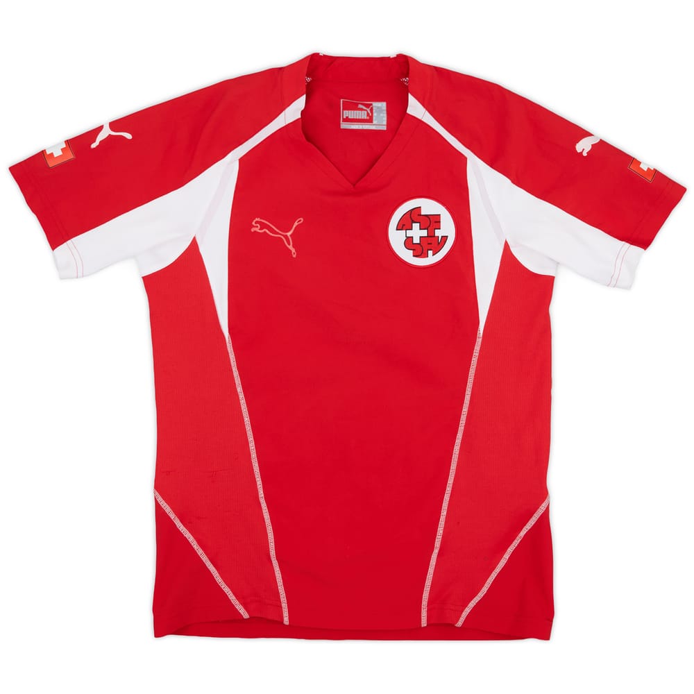 2004-06 Switzerland Home Shirt - 5/10 - (M.Boys)