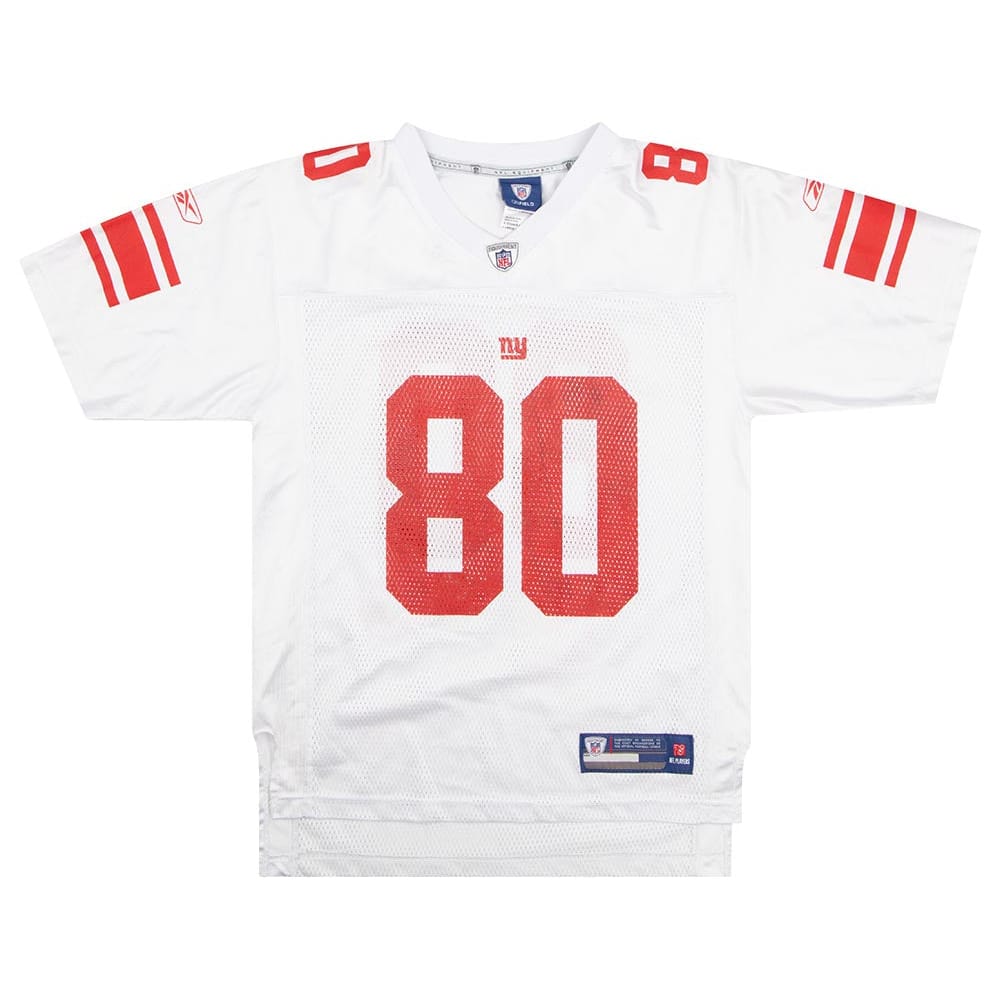 2010-11 New York Giants Cruz #80 Reebok On Field Jersey (Away) Y