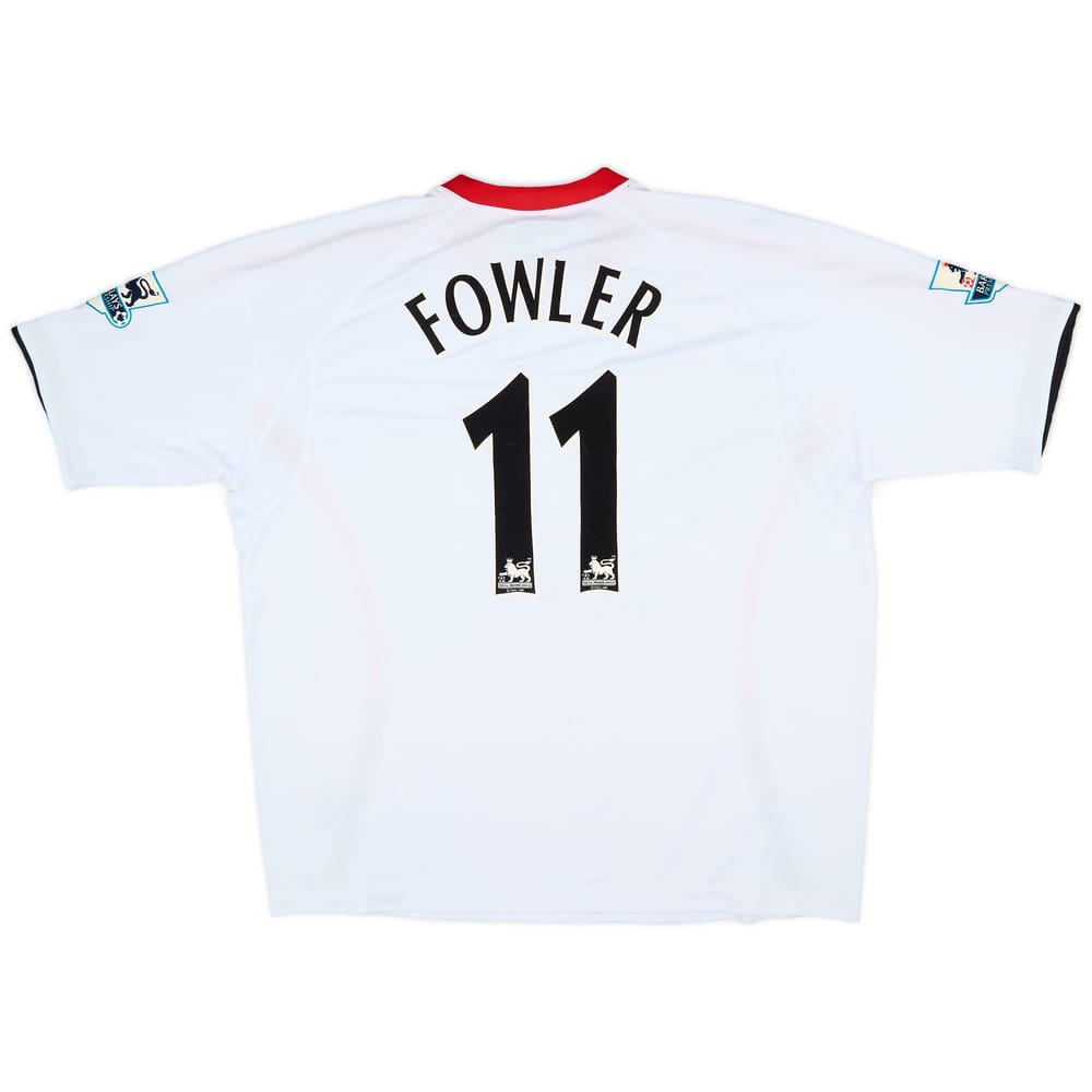2005-06 Liverpool Away Shirt Fowler #11 (XXL)