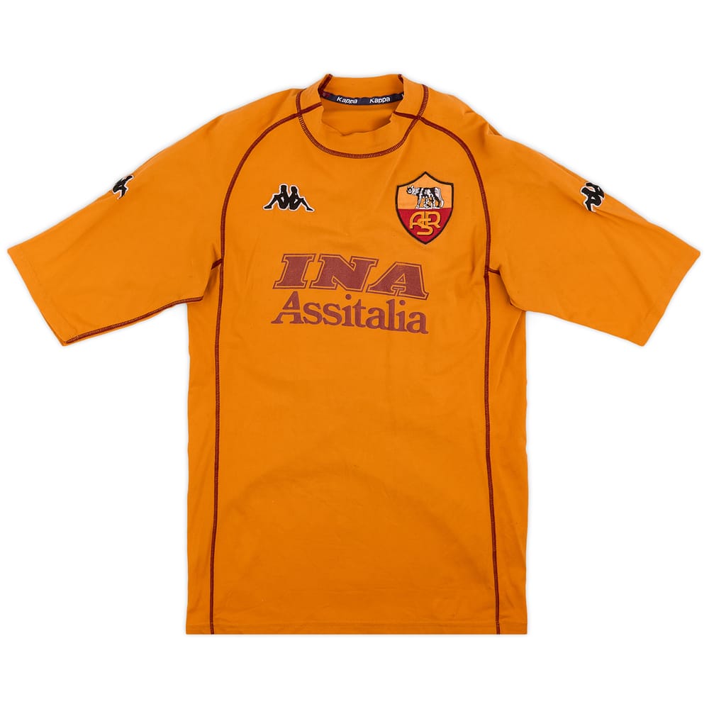 2000-01 Roma GK S/S Shirt - 6/10 - (L)