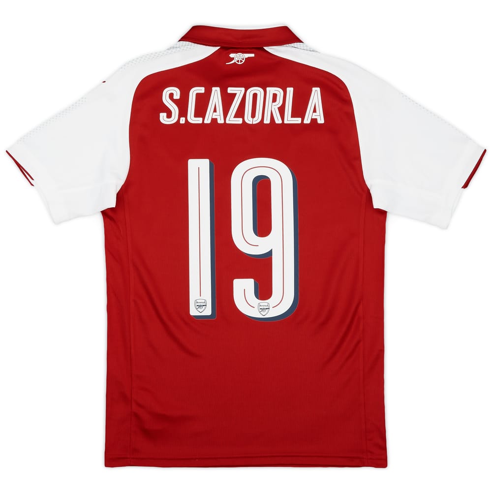 2017-18 Arsenal Home Shirt S.Cazorla #19 (XS)