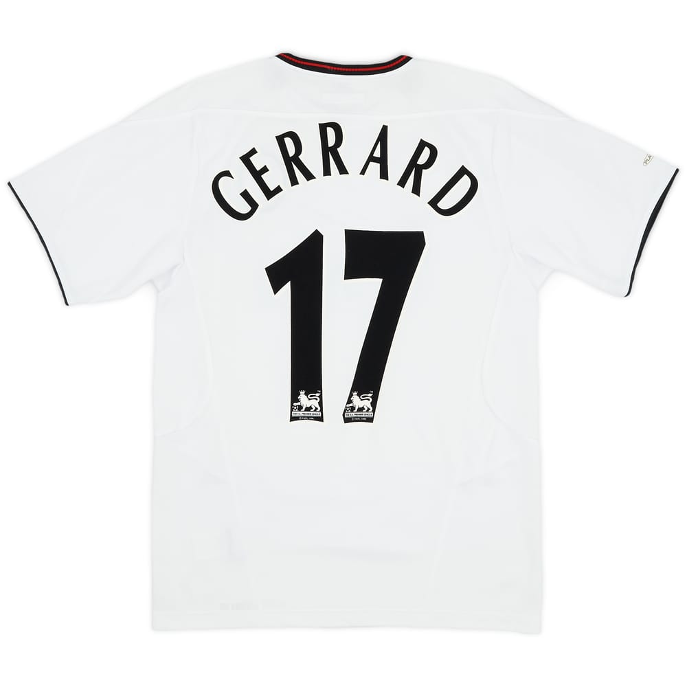 2003-04 Liverpool Away Shirt Gerrard #17 - 9/10 - (S)