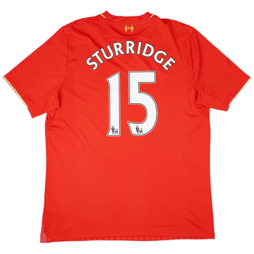 2015-16 Liverpool Home Shirt Sturridge #15 - 6/10 - (XL)