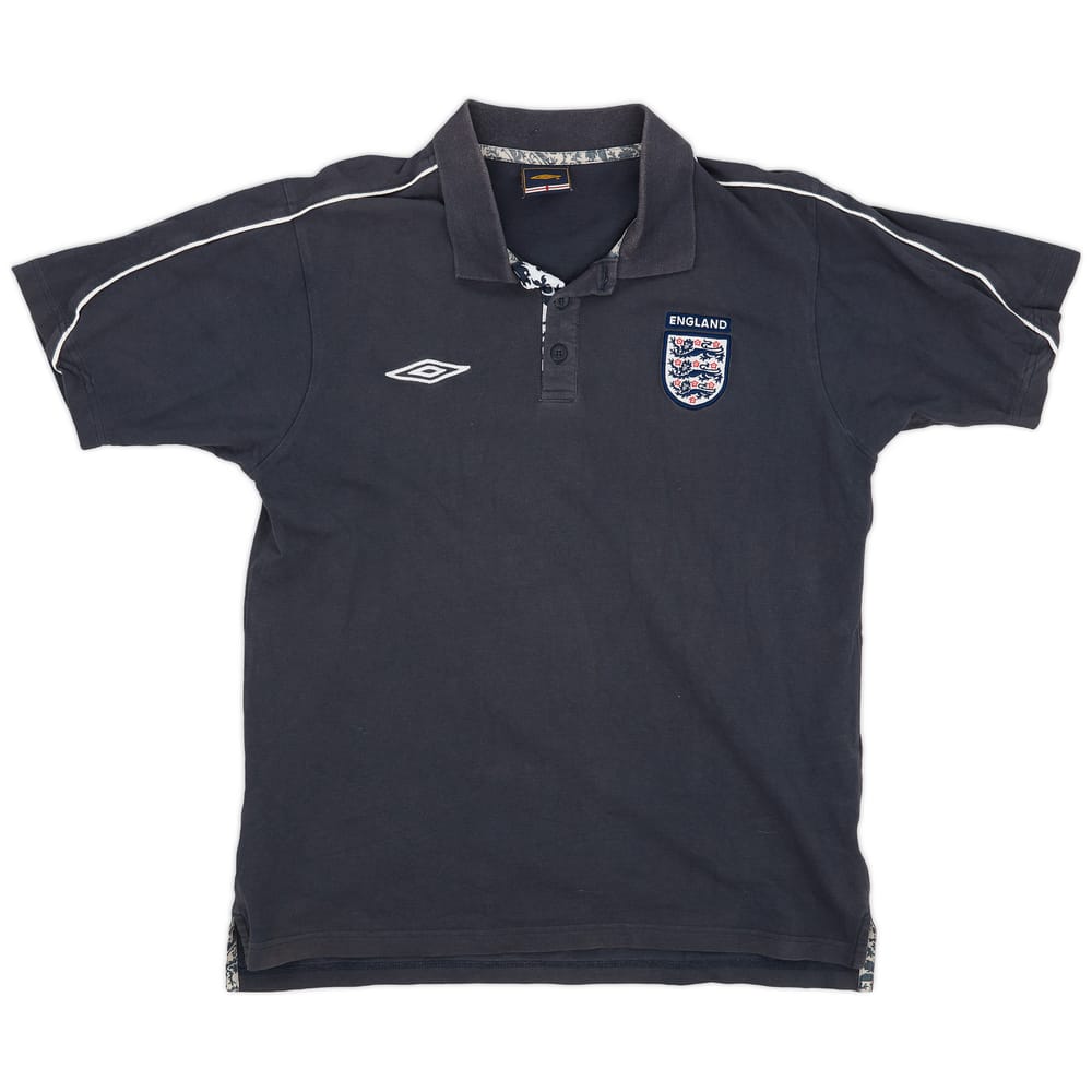 2000s England Umbro Polo Shirt - 5/10 - (XL)