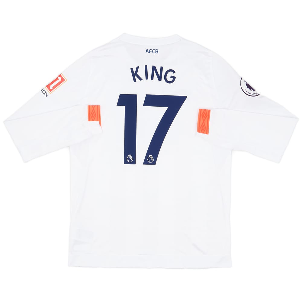 2018-19 Bournemouth Match Issue Away Shirt King #17