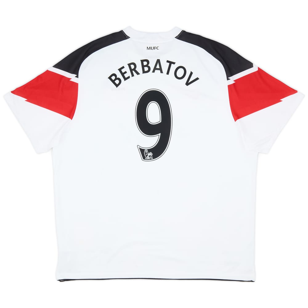 2010-12 Manchester United Away Shirt Berbatov #9 - 6/10 - (XXL)