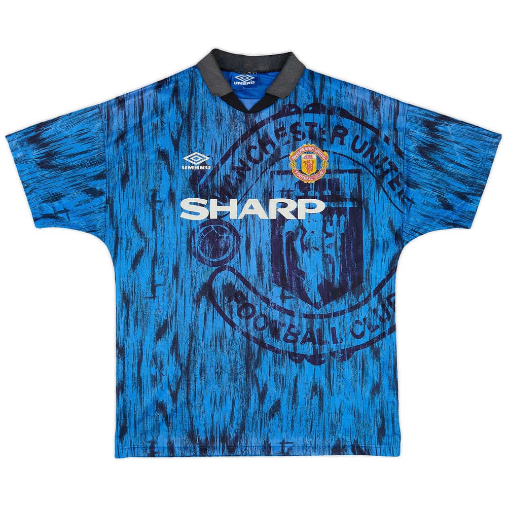 1992-93 Manchester United Away Shirt - 6/10 - (L)