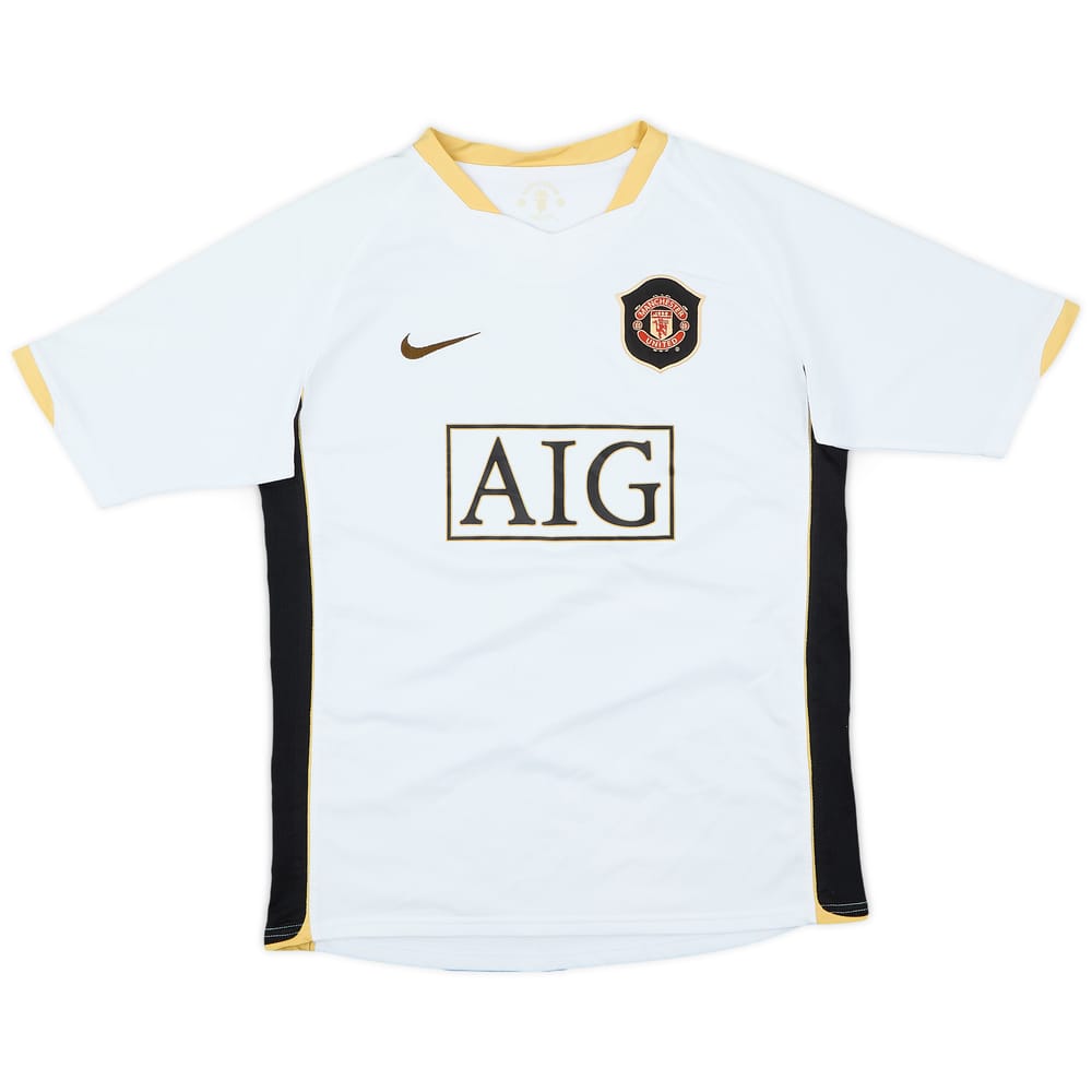 2006-08 Manchester United Away Shirt - 8/10 - (L.Boys)