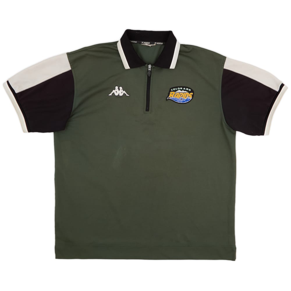 2001-02 Colorado Rapids Kappa 1/4 Zip Training Shirt - 7/10 - (XXL)