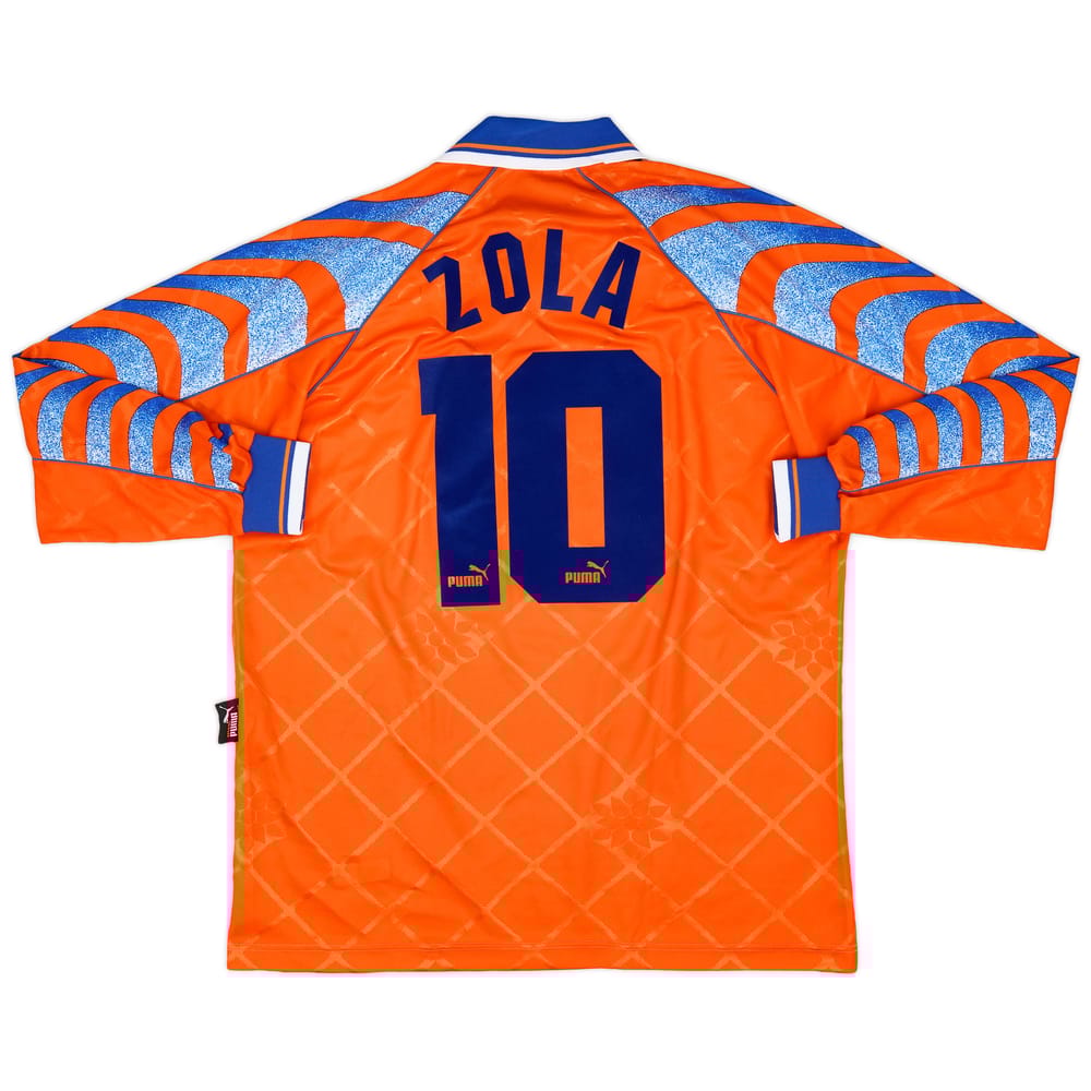 1996-97 Parma Third L/S Shirt Zola #10 - 8/10 - (XL)