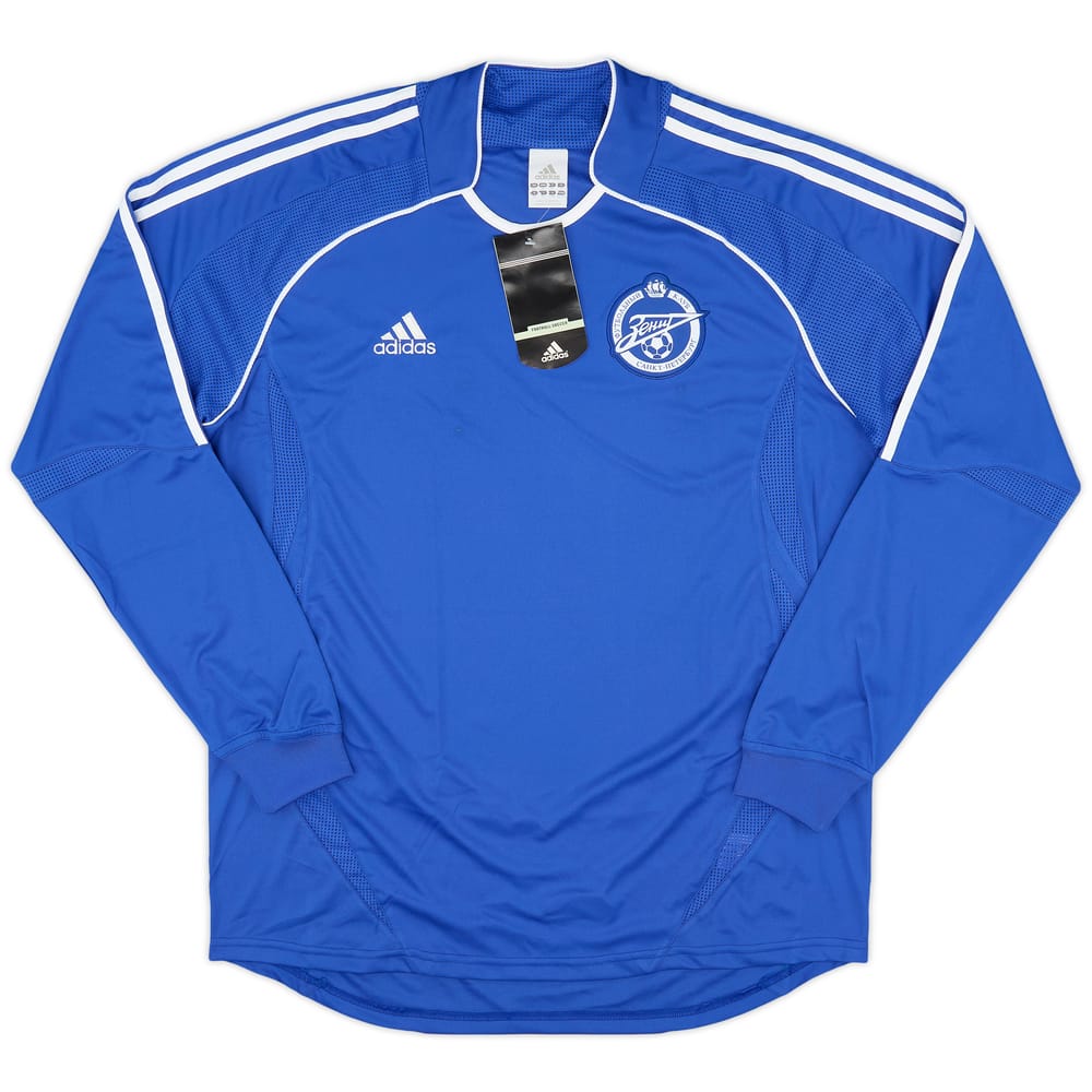 2007-08 Zenit St. Petersburg Home L/S Shirt (XL)