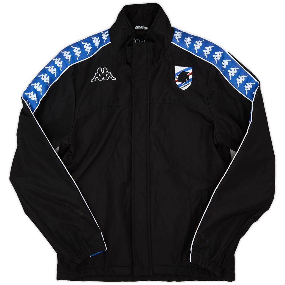 2000s Sampdoria Kappa Padded Rain Jacket - 9/10 - (M)