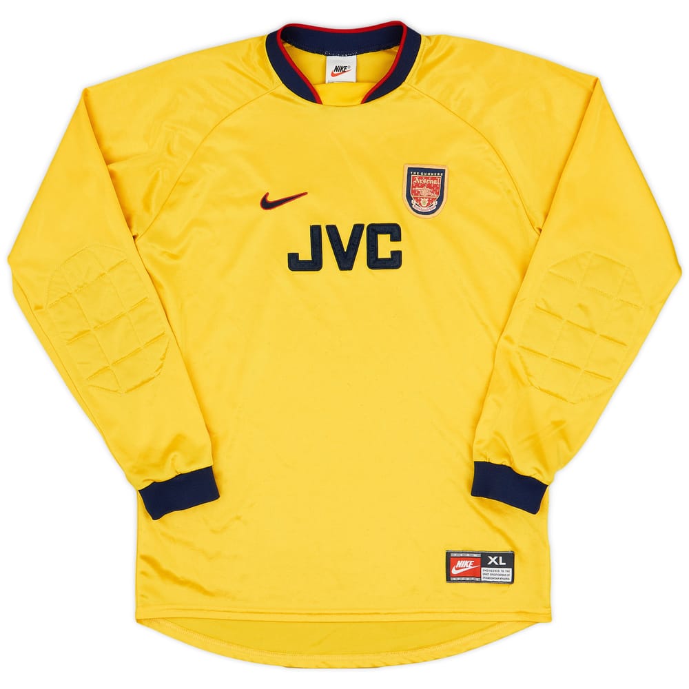 1997-98 Arsenal GK Shirt - 9/10 - (XL.Boys)