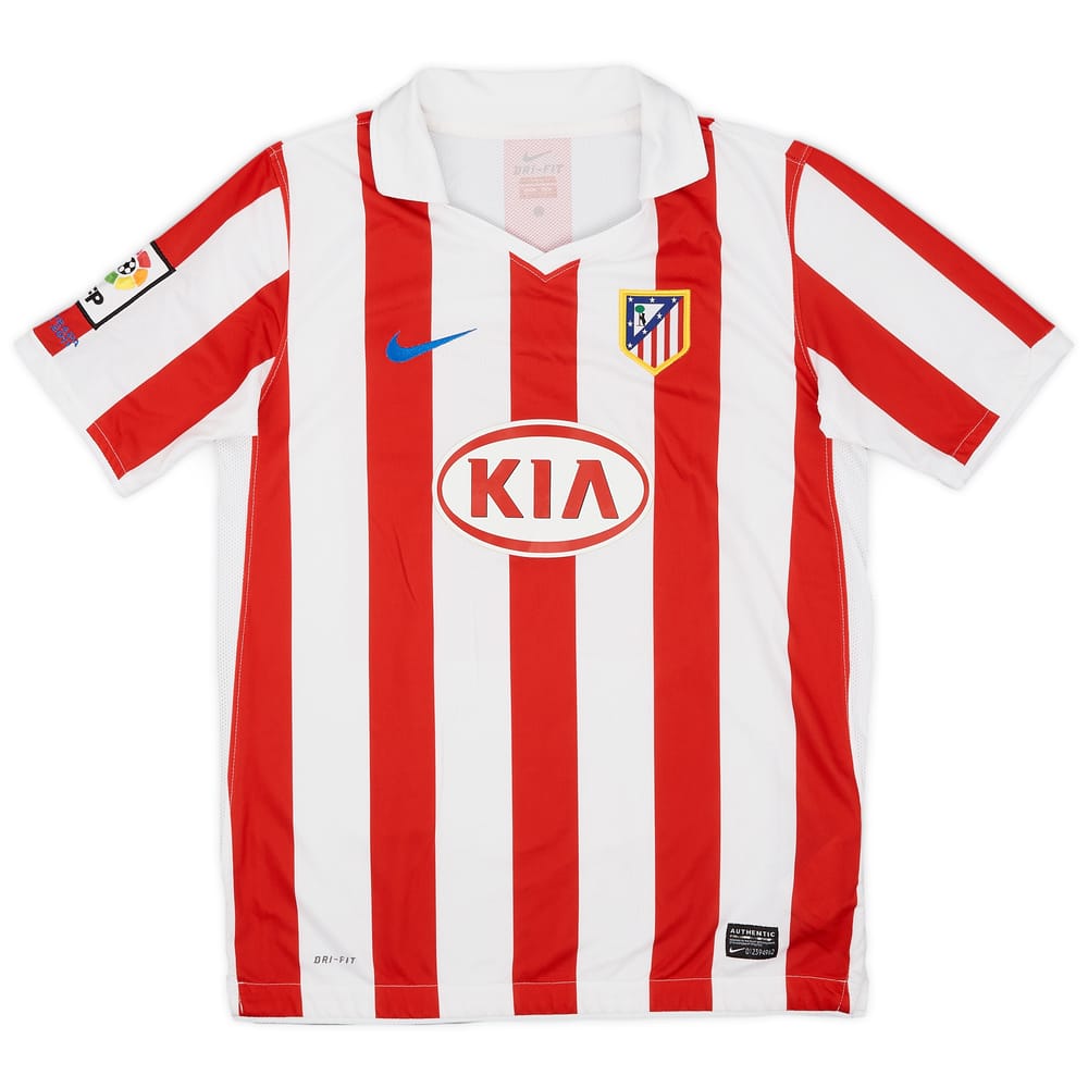 2010-11 Atletico Madrid Home Shirt - 8/10 - (XL.Boys)