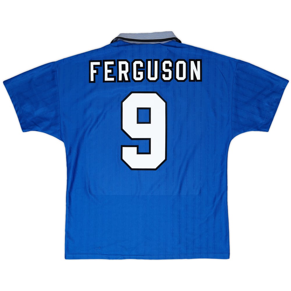 1995-97 Everton Home Shirt Ferguson #9 - 6/10 - (L)