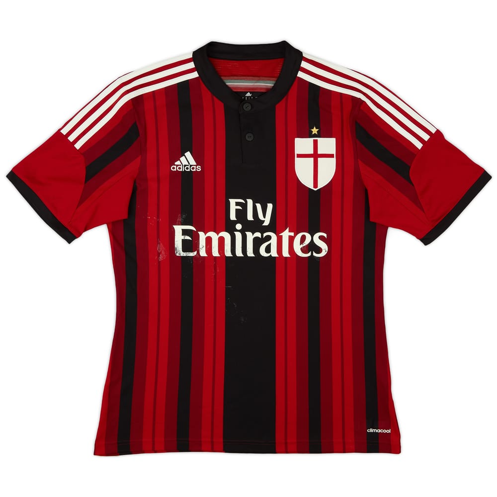 2014-15 AC Milan Home Shirt - 5/10 - (M)