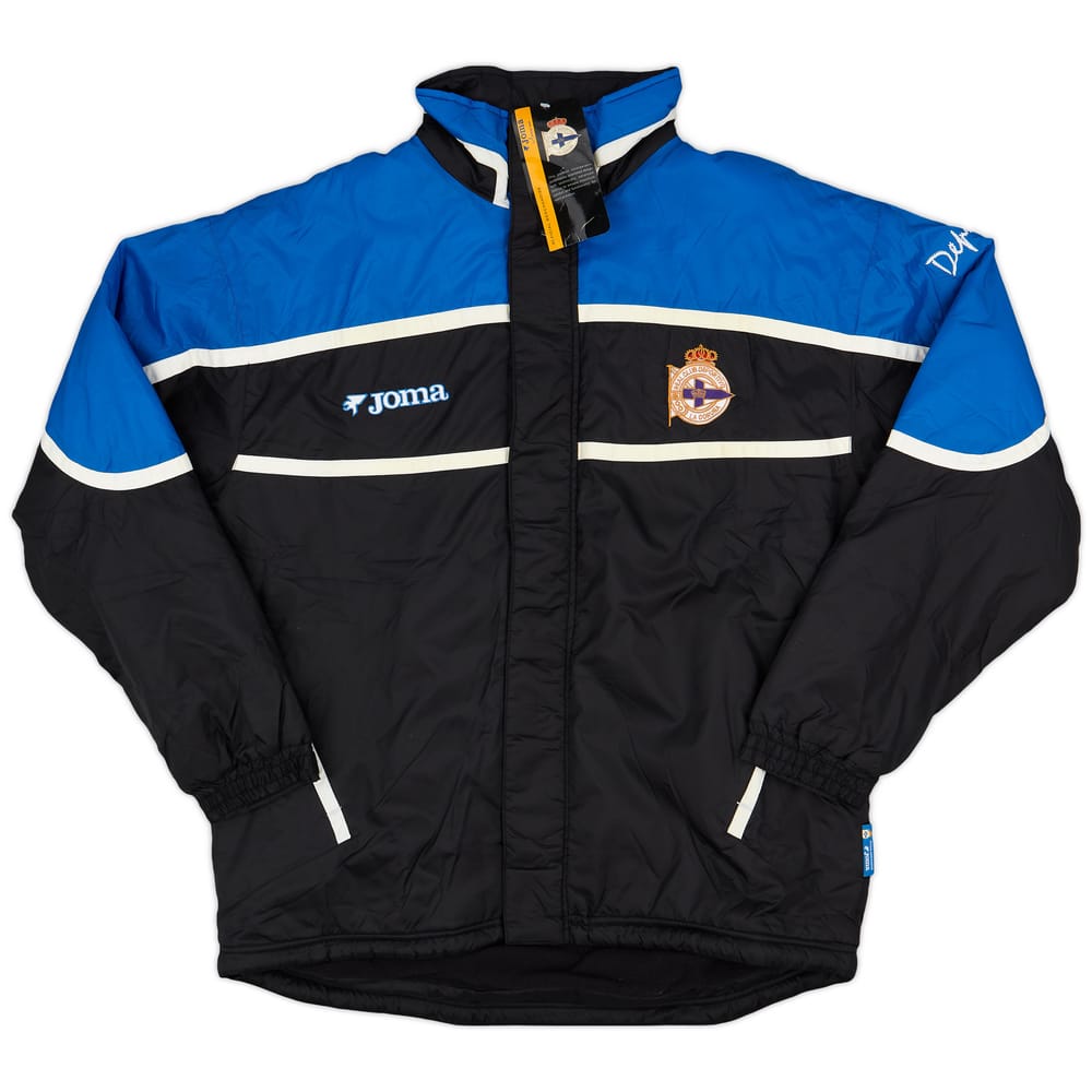 2003-04 Deportivo Joma Padded Bench Coat (M)